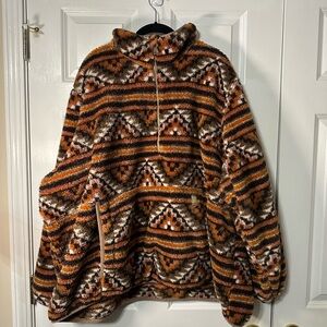 Carhartt Multicolor B. Yellowtail Loose Fit Fleece Pullover